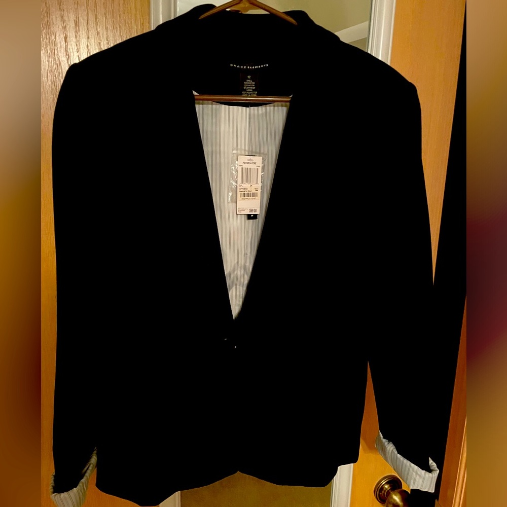 Black blazer